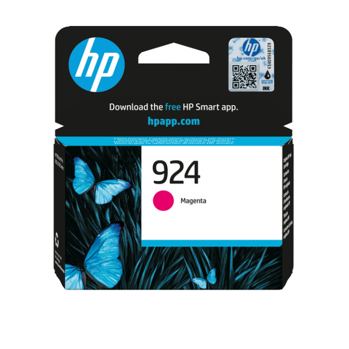 Inktcartridge HP 4K0U4NE 924 rood