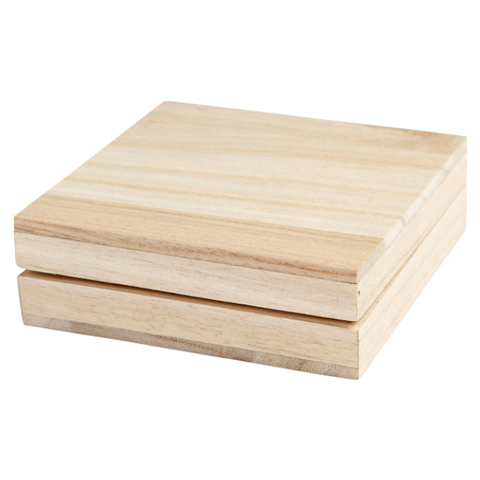 Doos Creativ Company 10x10x3cm hout