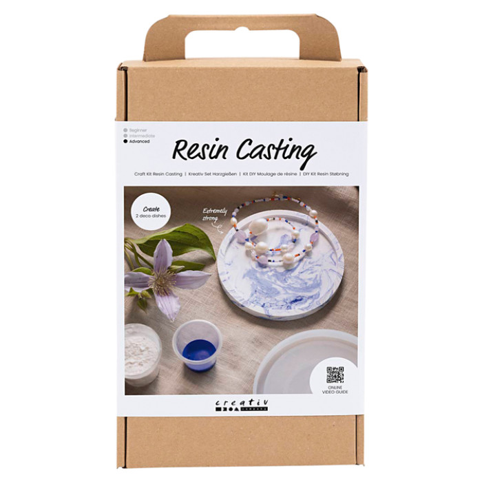 Hobbyset Creativ Company Hars Gieten dienblad met marmereffect