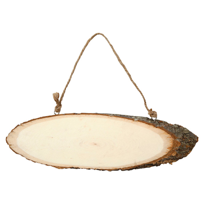 Deurbordje Creativ Company hoogte 6-10cm breedte 23-28cm hout