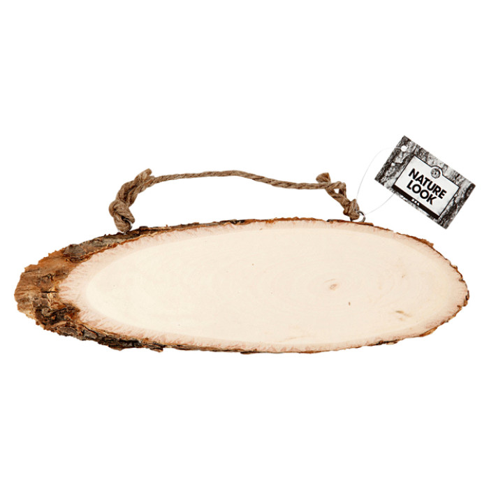 Deurbordje Creativ Company hoogte 6-10cm breedte 23-28cm hout