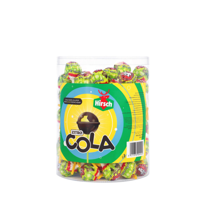 Lolly Hirsch cola/citroen 100x12 gram