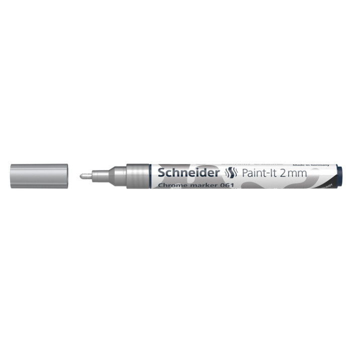 Viltstift  Schneider Paint-it 061 2.0mm metallic chrome
