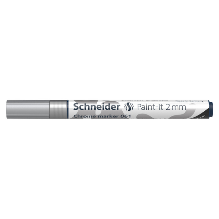 Viltstift  Schneider Paint-it 061 2.0mm metallic chrome