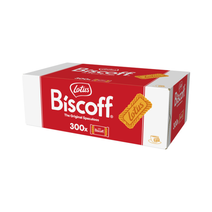 Koekjes Lotus Biscoff speculoos doos 300 stuks