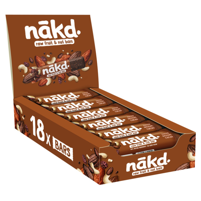 Fruit- en notenreep NAKD cocoa delight 18x35 gram