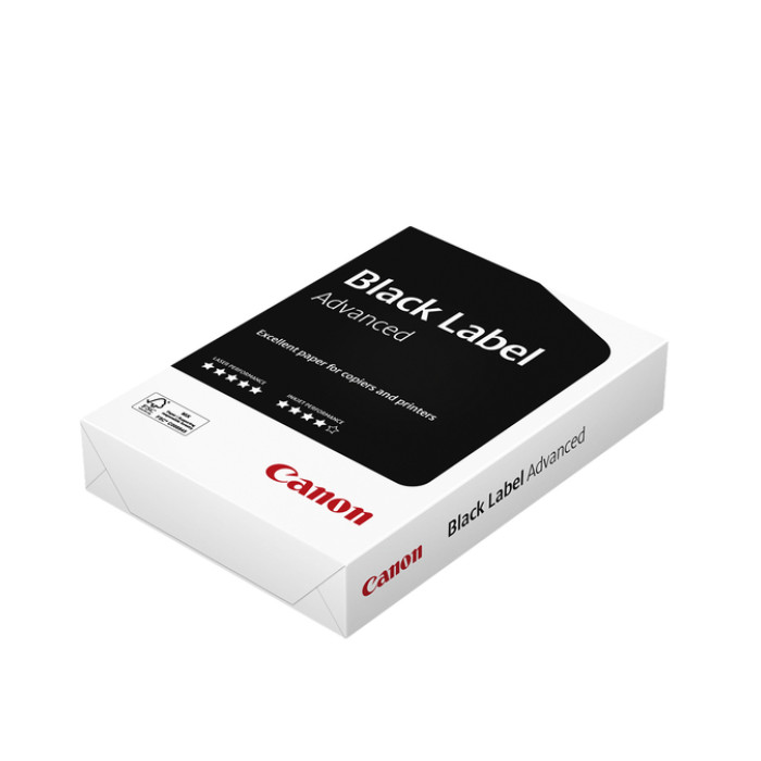 Kopieerpapier Canon Black Label Advanced A4 80gr wit 500 vel