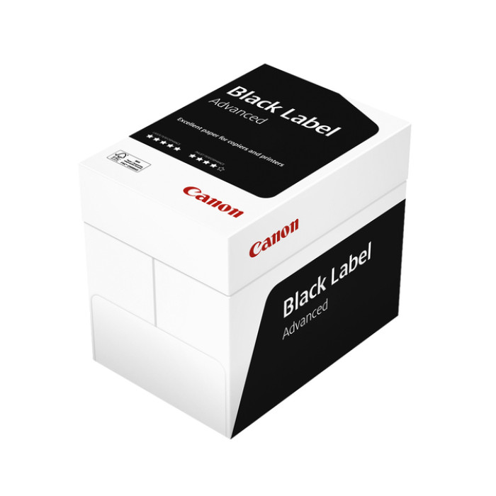 Kopieerpapier Canon Black Label Advanced A4 80gr wit 500 vel