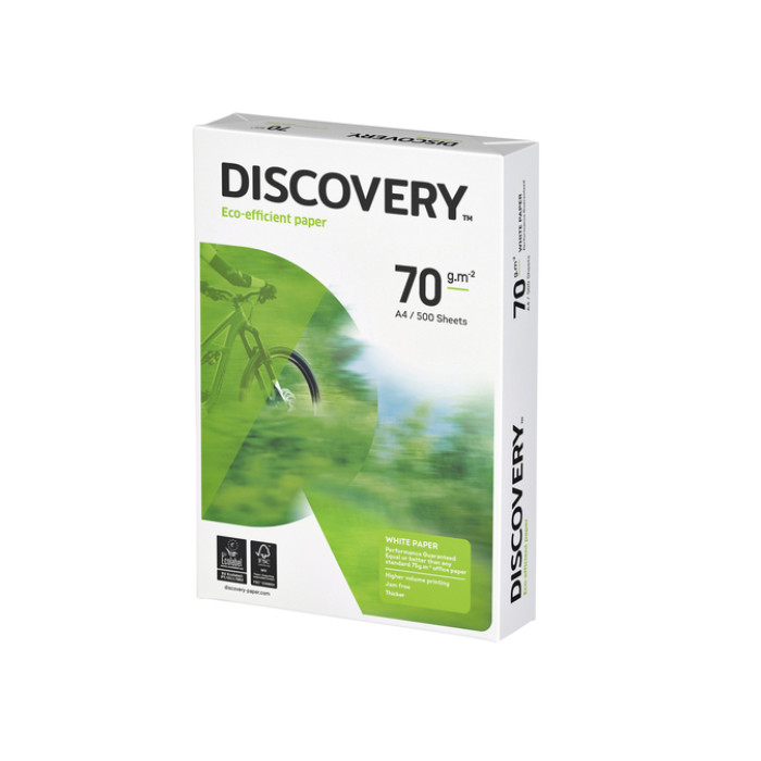 Kopieerpapier Discovery A4 70gr wit 500 vel