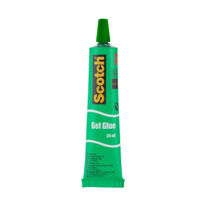 Lijm Scotch gel 30ml display 24stuks