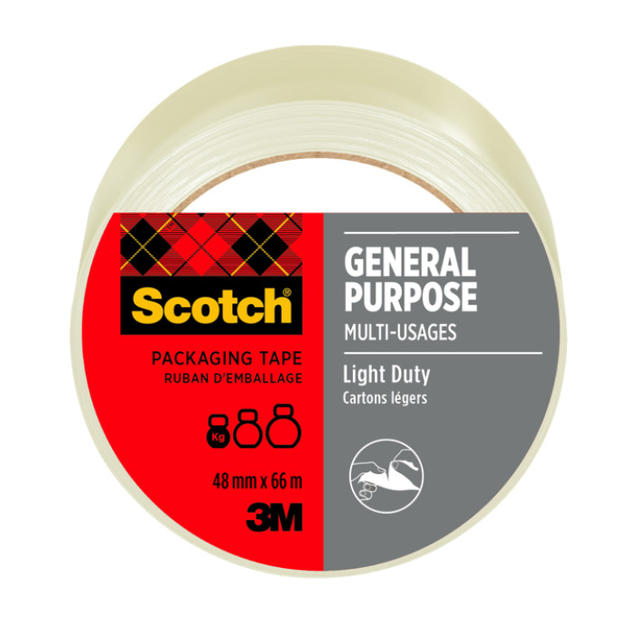 Verpakkingstape Scotch 4501T66 48mmx66m transparant