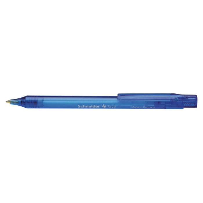 Balpen Schneider Fave medium blauw
