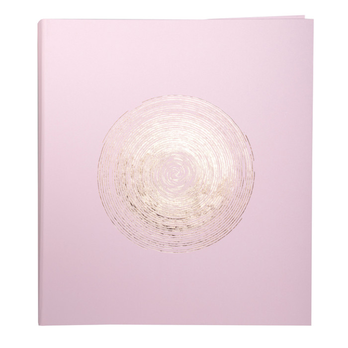 Fotoalbum Exacompta 29x32cm 60 witte pagina's Ellipse roze