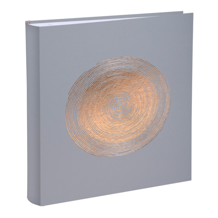 Fotoalbum Exacompta 29x32cm 60 witte pagina's Ellipse grijs