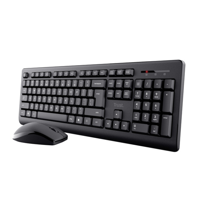 Toetsenbord Trust Primo draadloos + muis