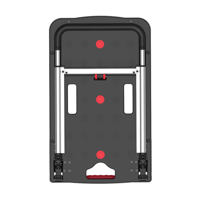 Transportkar Pavo platform trolley inklapbaar 137kg zwart