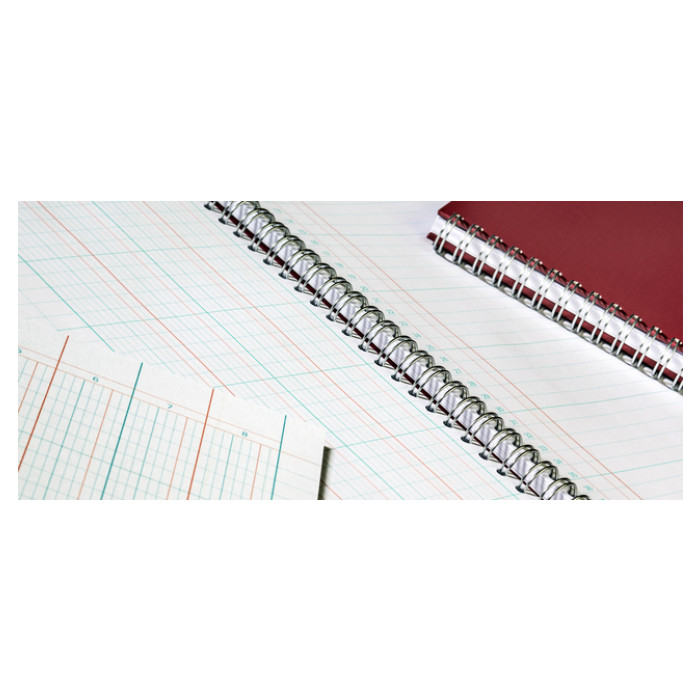 Tabellarisch register Atlanta 294x452mm 2x14kolommen 108blz spiraal