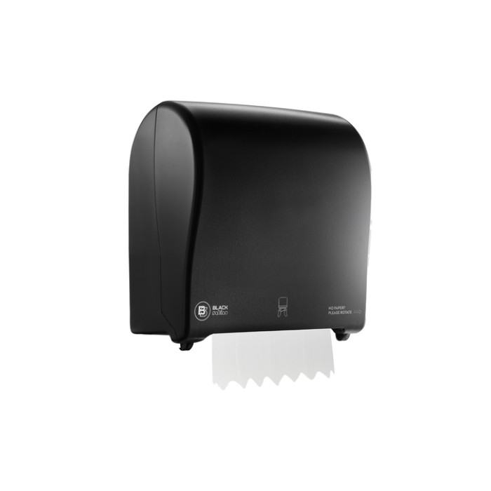 Handdoekroldispenser BlackSatino PT50 zwart 335340