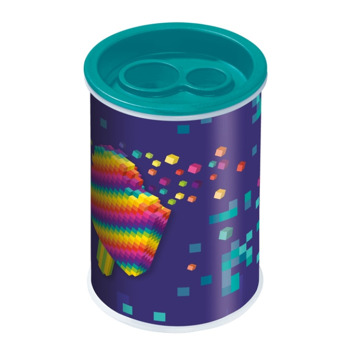 Puntenslijper Maped Pixel Party 2-gaats display à 18 stuks