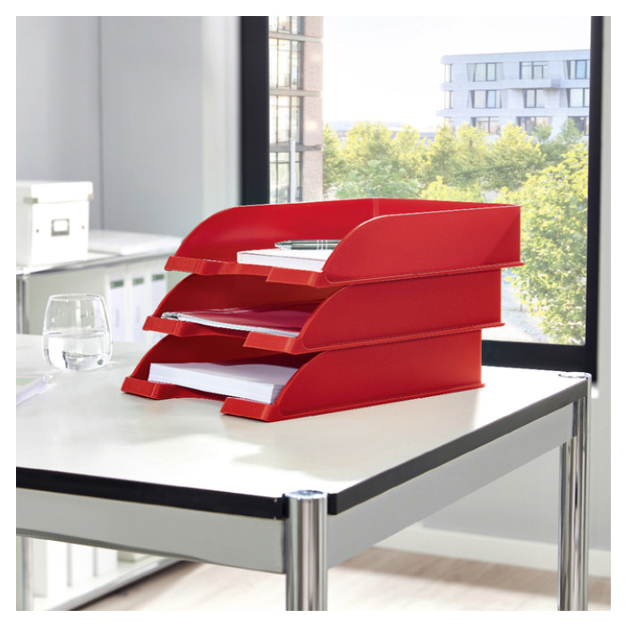 Brievenbak Leitz Wow A4 rood