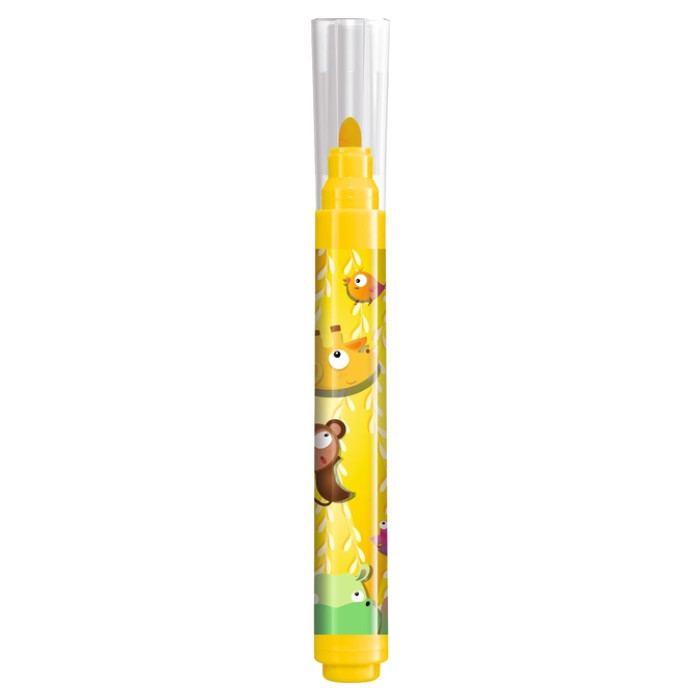 Viltstift Maped Jungle Fever Jumbo set à 12 kleuren