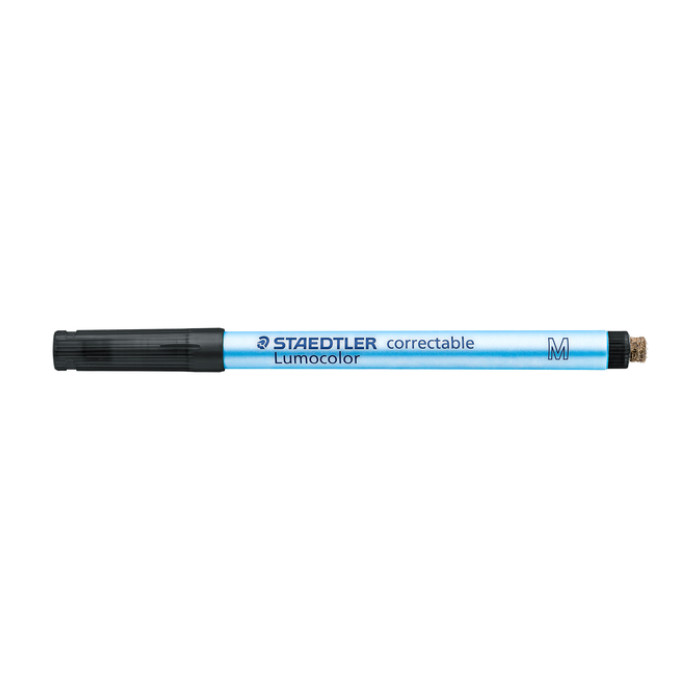 Viltstift Staedtler Lumocolor 305 non permanent correctable M zwart