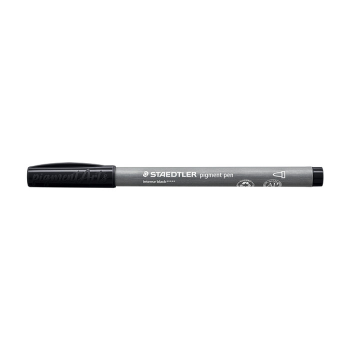 Fijnschrijver Staedtler PigmentArts Intens zwart