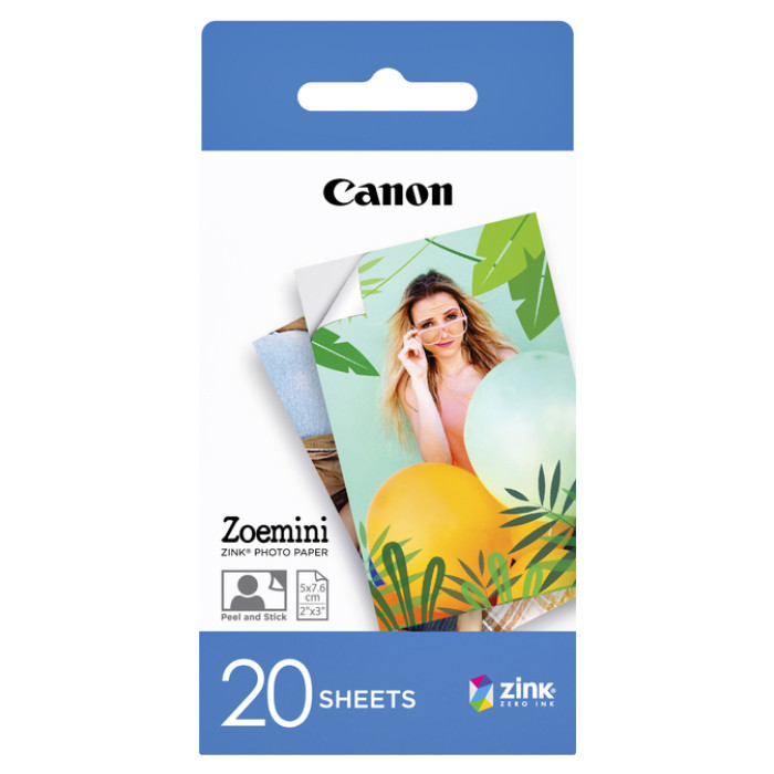 Fotopapier Canon Zoemini ZP-2030 20 vel