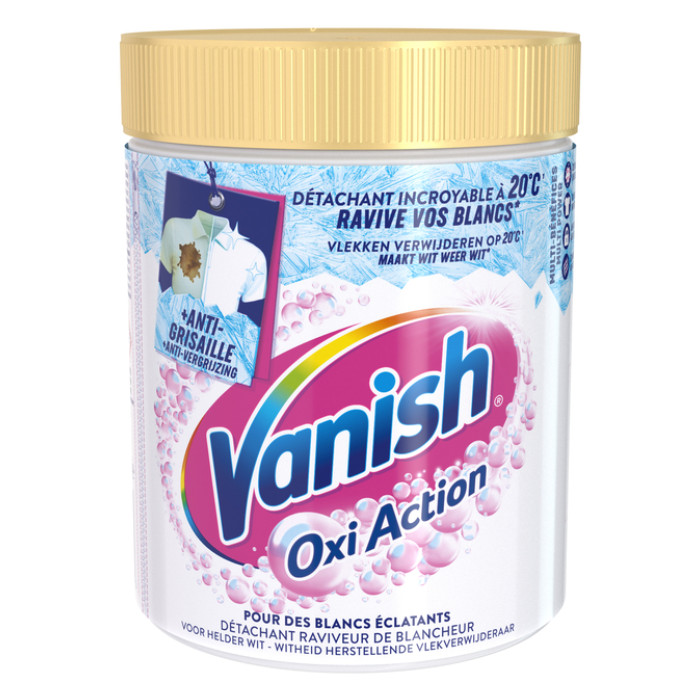 Wasbooster Vanish Oxi Action Whitening poeder 940g