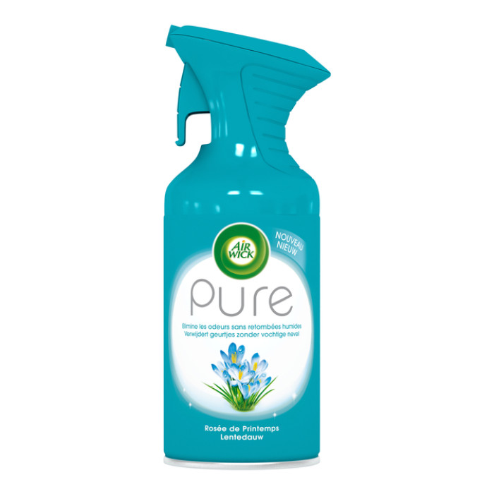 Luchtverfrisser AirWick Pure Lentedauw 250ml