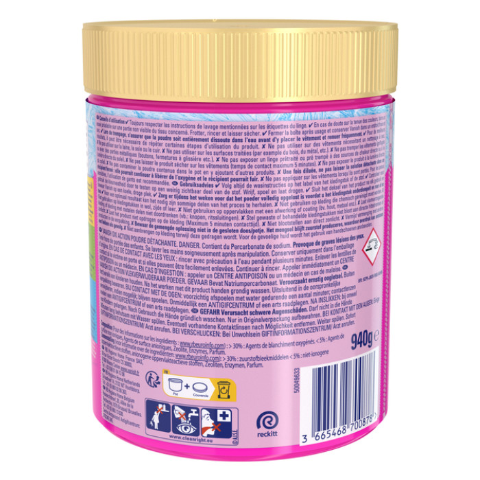 Wasbooster Vanish Oxi Action poeder 940g