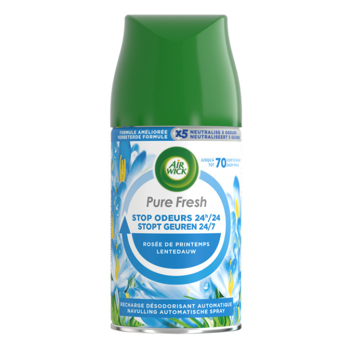 Luchtverfrisser AirWick PF Lentedauw refill 250ml