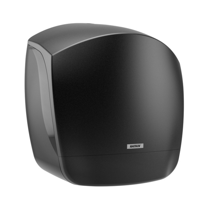 Toiletpapierdispenser Katrin Gigant S jumbo klein zwart 82155