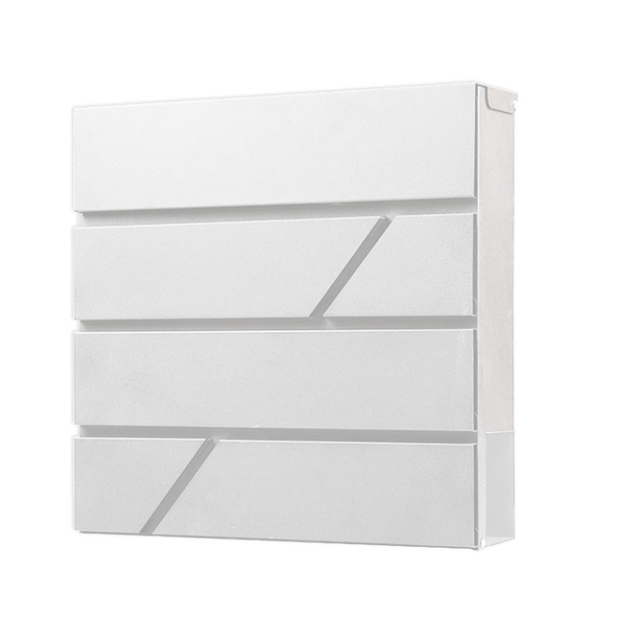 Brievenbus BRASQ PB200 Deluxe wand wit