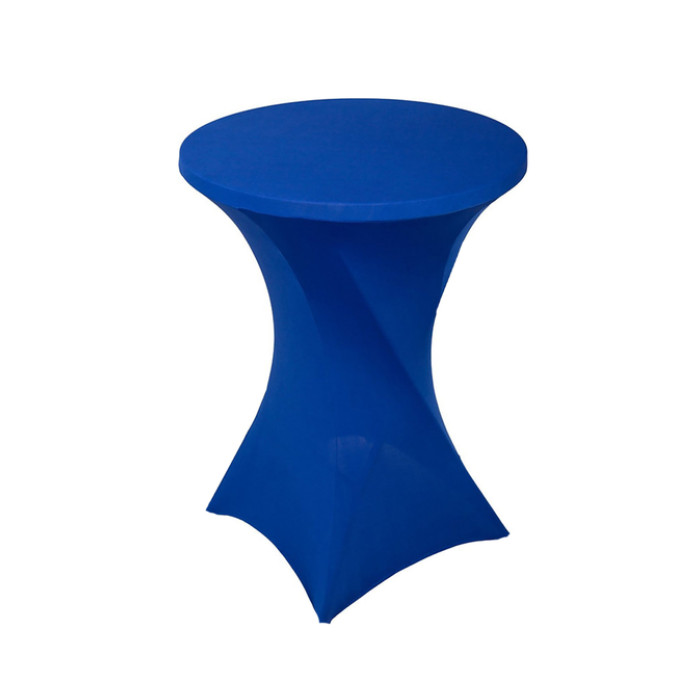 Tafelrok BRASQ voor statafel 80cm blauw