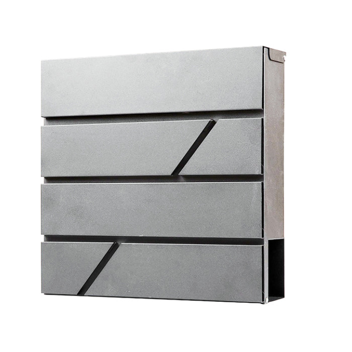 Brievenbus BRASQ PB200 Deluxe wand rvs
