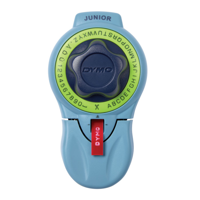 Lettertang Dymo Junior embossing blauw