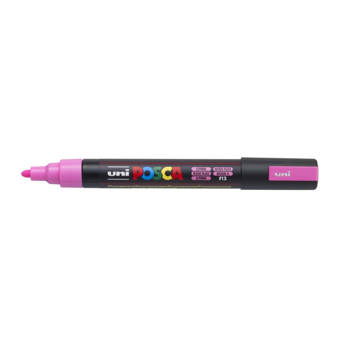 Paintmarker Uni POSCA PC5M medium fluor roze