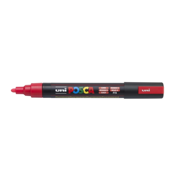 Paintmarker Uni POSCA PC5M medium fluor rood