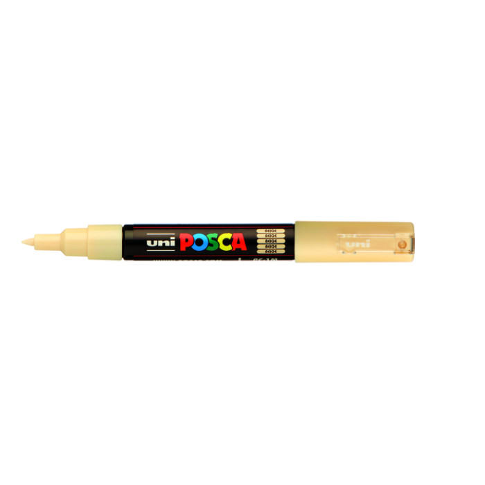 Paintmarker Uni POSCA PC1MC extra fijn beige