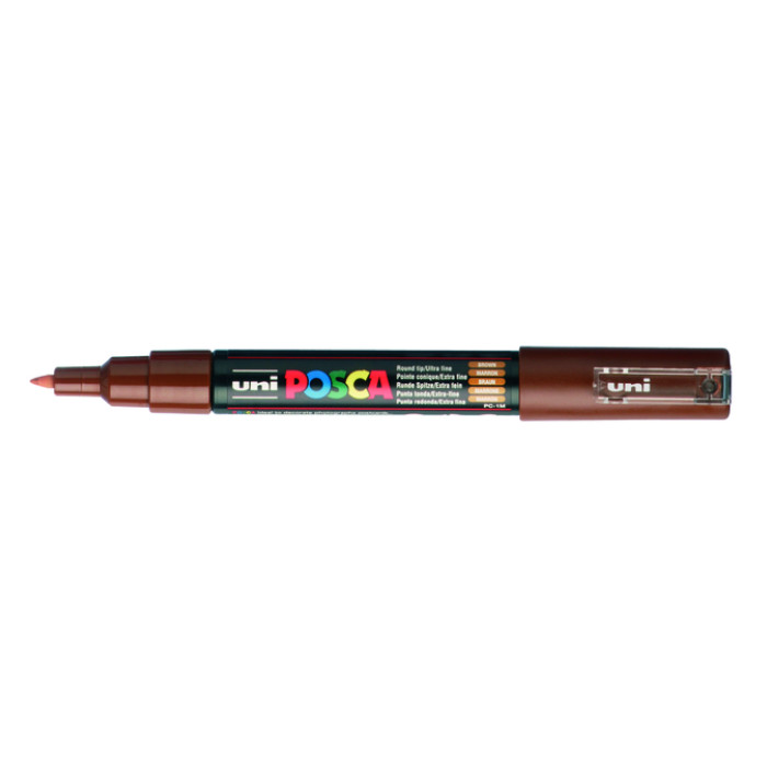 Paintmarker Uni POSCA PC1MC extra fijn bruin