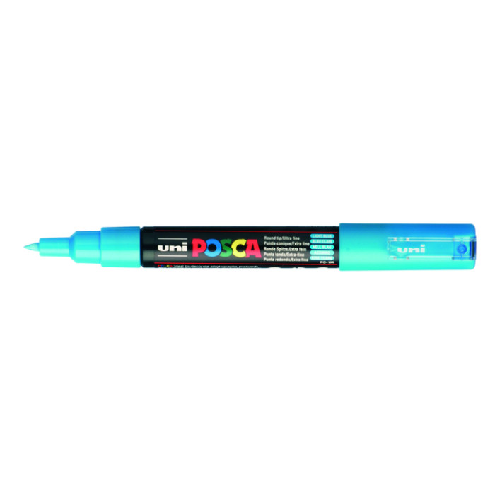 Paintmarker Uni POSCA PC1MC extra fijn lichtblauw