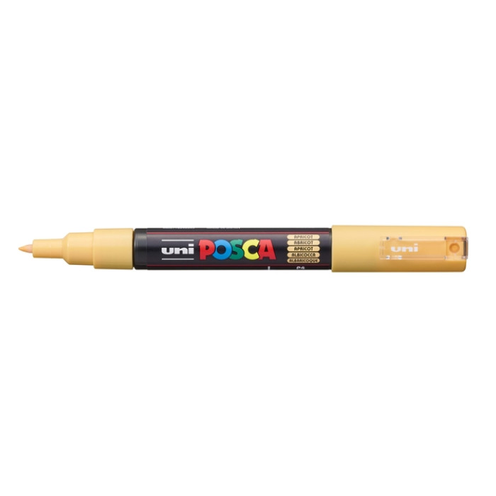 Paintmarker Uni POSCA PC1MC extra fijn abrikoos