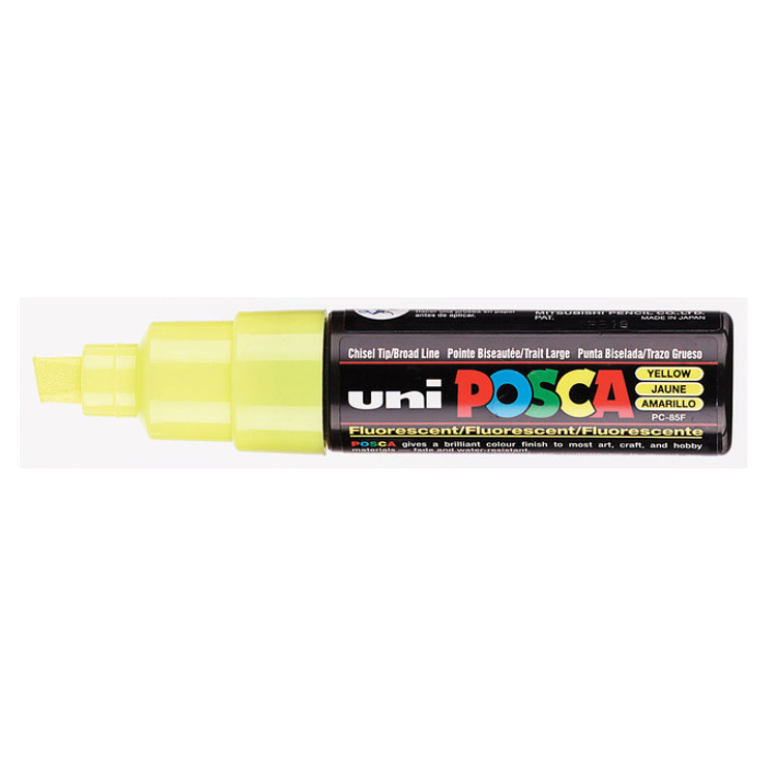 Paintmarker Uni POSCA PC8K breed schuin gl