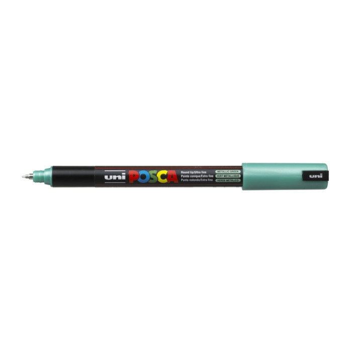 Paintmarker Uni POSCA PC1MR extra fijn metallic groen