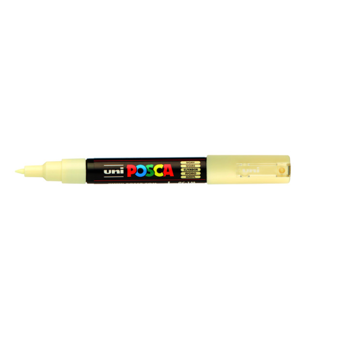 Paintmarker Uni POSCA PC1MC extra fijn ivoor