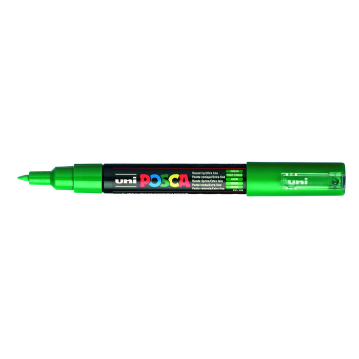 Paintmarker Uni POSCA PC1MC extra fijn donkergroen
