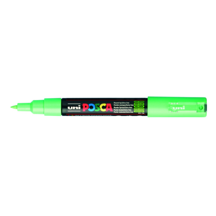 Paintmarker Uni POSCA PC1MC extra fijn lichtgroen