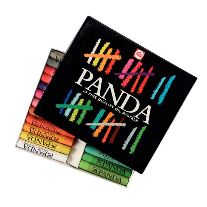 Oliepastel Talens Panda set à 24 kleuren