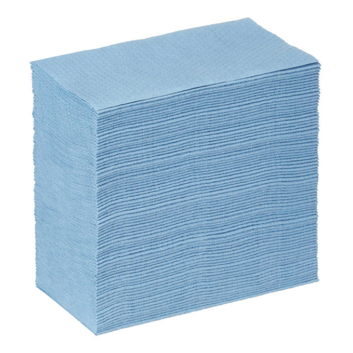Poetsdoek WypAll X80 Powerclean 426x212mm 80vel dispenserdoos blauw 8295